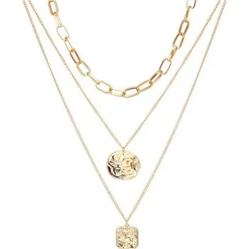 Šperk Dámský náhrdelník s přívěsky G812 12