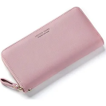 Peněženka Dámská kožená peněženka A2446 světle růžová