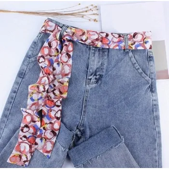 Opasek Dámský látkový pásek L197 7