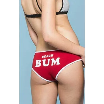 Kalhotky Dámské G-String kalhotky červená M