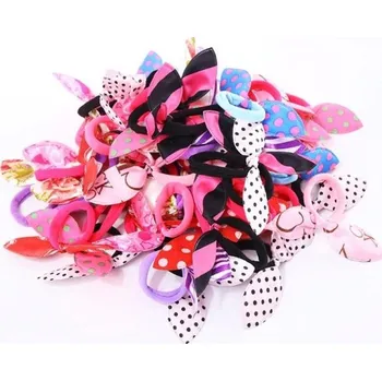 Barevné gumičky do vlasů - 10 ks