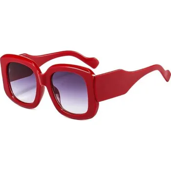 Dámské sluneční brýle E1387 červená