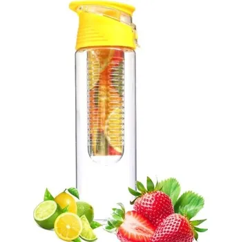 Cestovní lahev s filtrem žlutá S