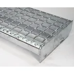 SP schodišťový stupeň 30x30/30x3 žárový zinek 1x0,305 m