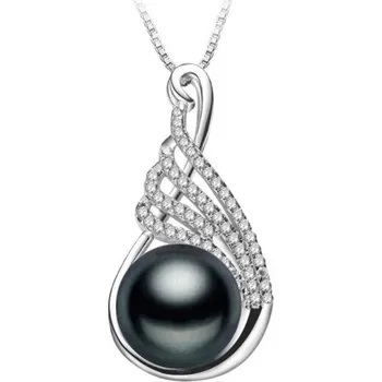 Náhrdelník Dámský náhrdelník s perlou D801 1