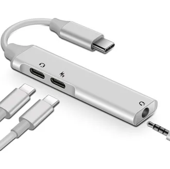 Datové redukce Adaptér USB-C na 3,5mm jack / USB-C K133