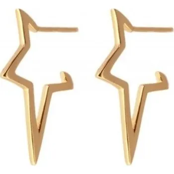 Náušnice Dámské náušnice pecky A1684 zlatá 5