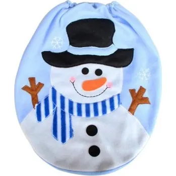 Vánoční dekorace Dekorační Vánoční pokrývka na toaletu J558 6