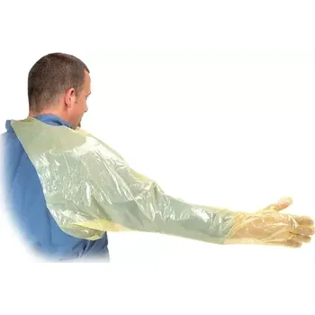 Rukávník Kruuse RVETO SS Měkké inseminační rukavice zelené 50 KS 95 cm