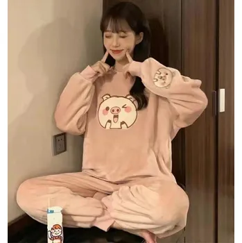 Dámské pyžamo Dámské pyžamo P3122 růžová M