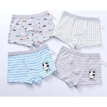 Chlapecké spodní prádlo 4 ks - Chlapecké boxerky s roztomilým potiskem Bryan 11-13 let