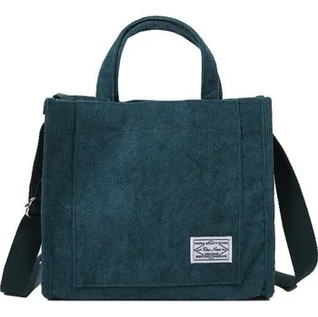 Kabelka Dámská plátěná kabelka M964 tyrkysová