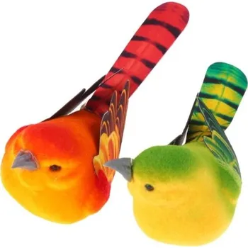 Dekorativní ptáček 2 ks