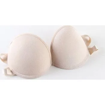 Podprsenka Dámská podprsenka s průhlednými ramínky J1060 krémová 80D