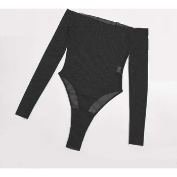 Body Dámské průsvitné sexy body XS