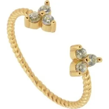 Prsten Dámský prstýnek D1898 zlatá