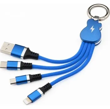 Datový kabel Datový USB kabel 3v1 K576 modrá