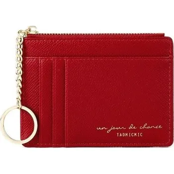 Peněženka Dámská peněženka na klíče červená