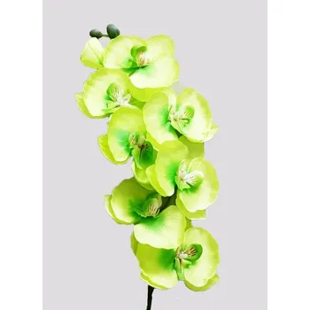 umělá květina Dekorativní umělé orchideje světle zelená