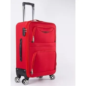 Cestovní kufr na kolečkách T1163 červená S