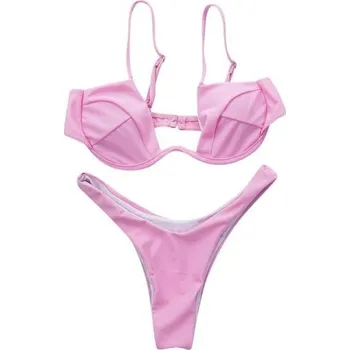 Dámské plavky Dámské bikiny P320 světle růžová L