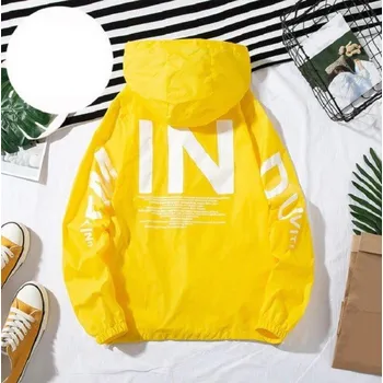 Dámská casual bunda Dámská jarní/podzimní bunda P1576 žlutá M