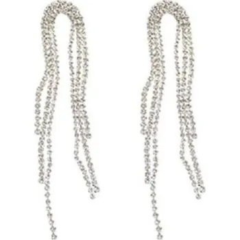 Náušnice Dámské visací náušnice se zirkony G437