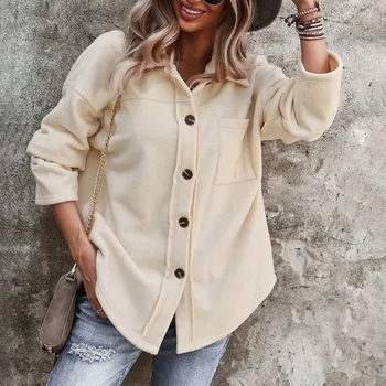 Dámská bunda Dámská podzimní bunda P2347 krémová L