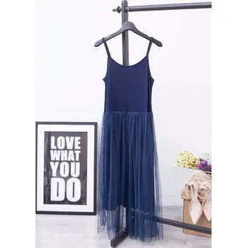 Dámské šaty Dámské šaty s tylovou sukní modrá