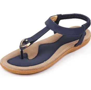 Dámské sandále Dámská letní obuv - Sandály tmavě modrá 35