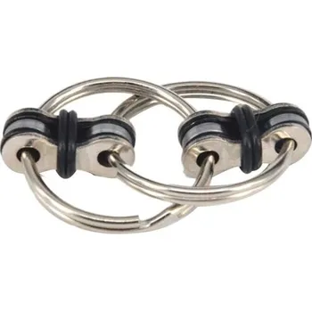 Antistresové kroužky na klíče černá