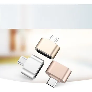 Redukce Adaptér Micro USB na USB K61 růžová