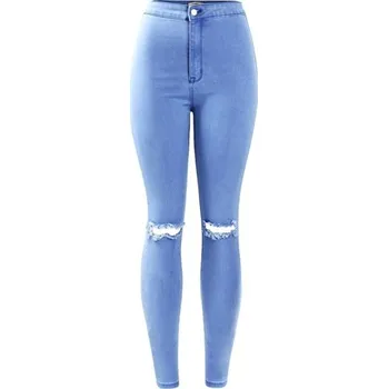 Dámské džíny Dámské skinny džíny modré XS