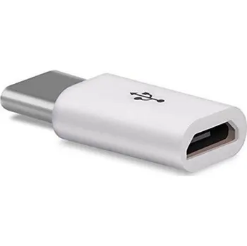 Redukce Adaptér USB-C na Micro USB 10 ks bílá