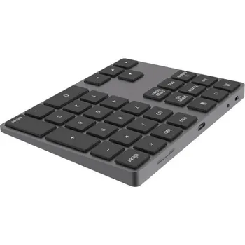 Bezdrátová bluetooth numerická klávesnice černá