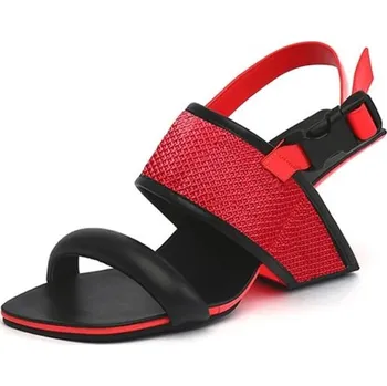 Dámské sandále Dámské sandály v nádherném provedení červená 34