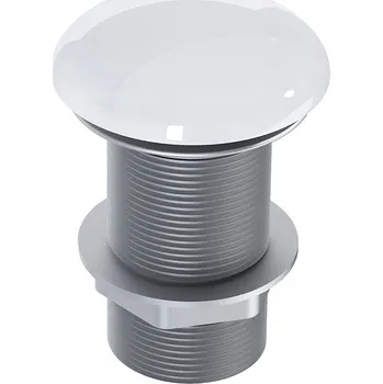 sítko a zátka do dřezu Zátka do umyvadla KLIK-KLAK KULATÝ BÍLÁ ELITA