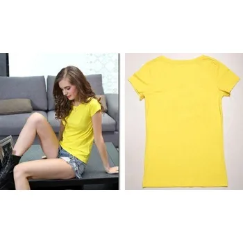 Dámské oblečení Dámské tričko Merida J3269 žlutá M