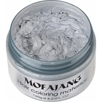 Stylingový přípravek Barevný gel na vlasy šedá