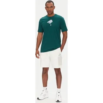 Pánské tričko adidas T-Shirt Earth Day Graphic JI6753 Zelená Regular Fit M