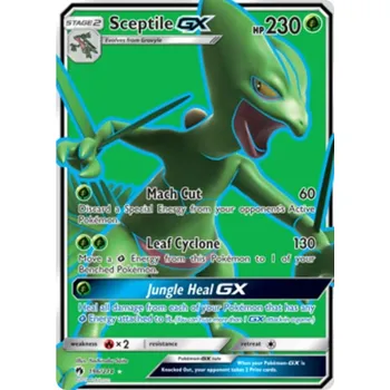 Sběratelská karetní hra Sceptile GX 196/214 - Lost Thunder
