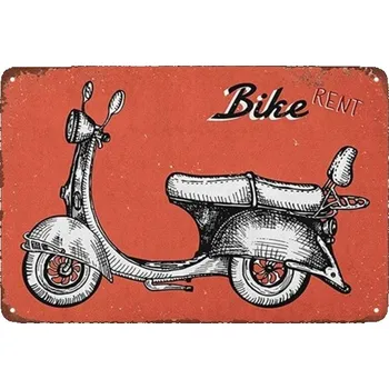 Plechová cedule Dekorativní retro plechová cedule 22