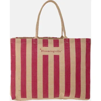 Bloomingville Bergamo nákupní taška růžová