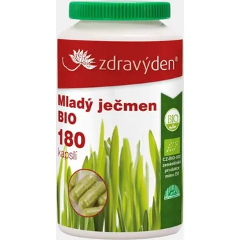 Přírodní produkt Zdravý den Mladý ječmen Bio