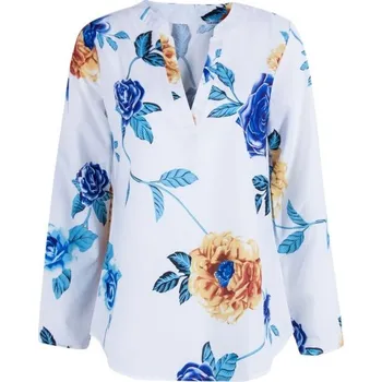 Dámská halenka s potiskem květin Jacinta S 3