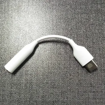 Datové redukce Adaptér USB-C na 3,5mm jack K7 bílá
