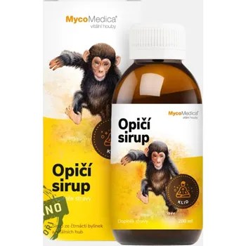 Nealkoholický nápoj MycoMedica MycoBaby opičí sirup