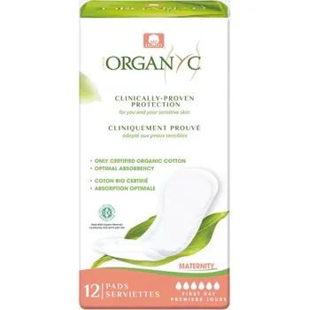 Menstruační vložka Organyc Bio dámské vložky extra silné prodloužené vhodné po porodu