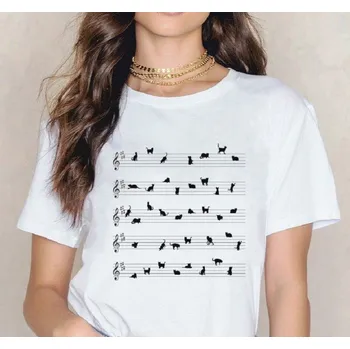 Dámské tričko s hudebním motivem S 6