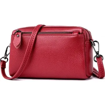 Kabelka Dámská crossbody kabelka M1404 vínová